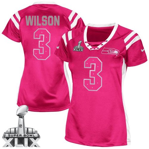 Women's Game Jon Ryan Nike Jersey Black - #9 Fashion NFL Seattle Seahawks